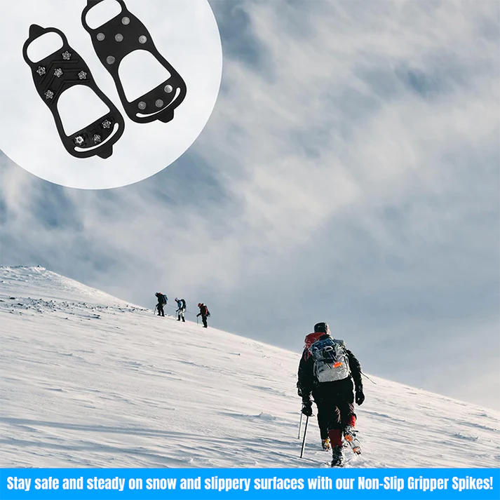 Non-Slip Winter Ice Gripper Shoe Covers