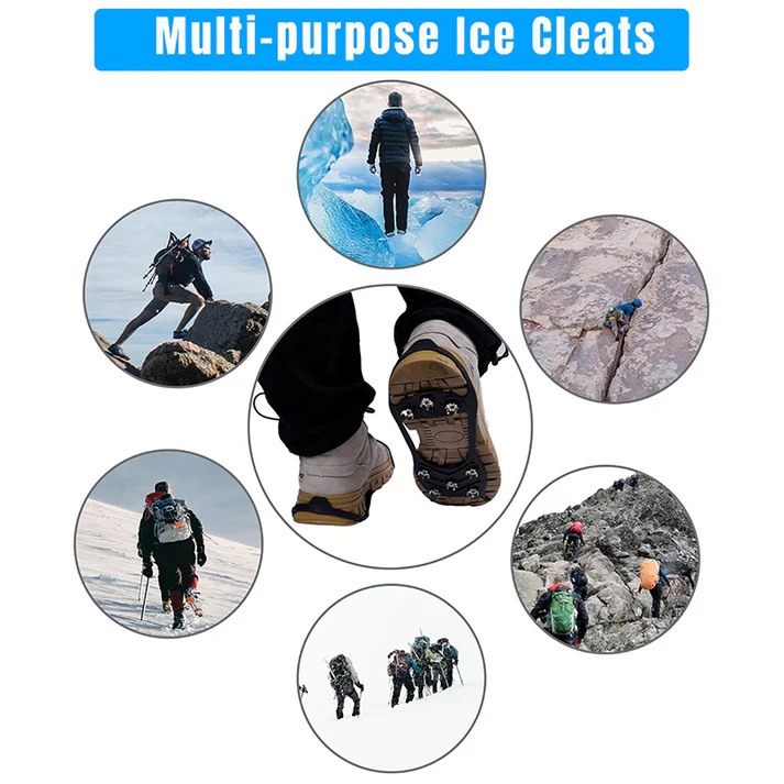 Non-Slip Winter Ice Gripper Shoe Covers